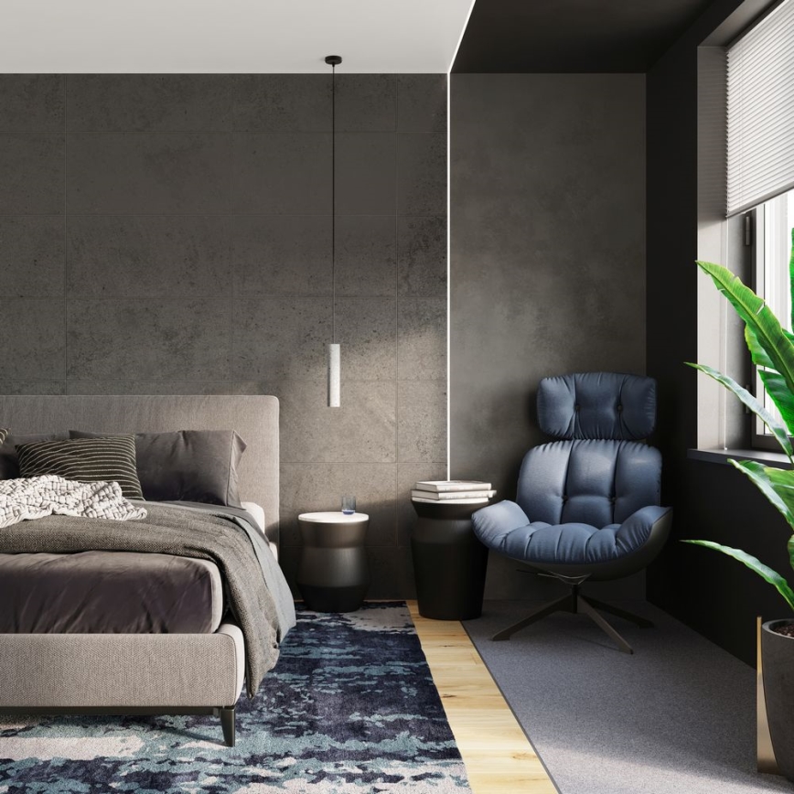 Пендел LUVO 3xGU10/40W/230V бетон/черен