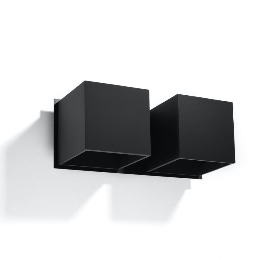 Спот аплик QUAD 2xG9/40W/230V черен