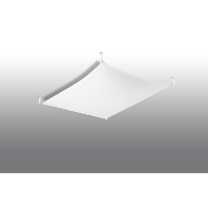 LED таванно осветително тяло LUNA 2xG13/8,5W/230V 80x105 cm бяло