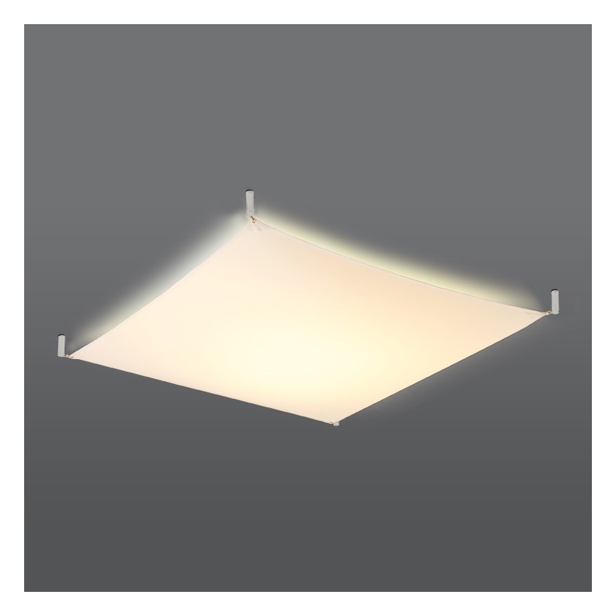 LED таванно осветително тяло LUNA 4xG13/8,5W/230V 105x105 cm бяло