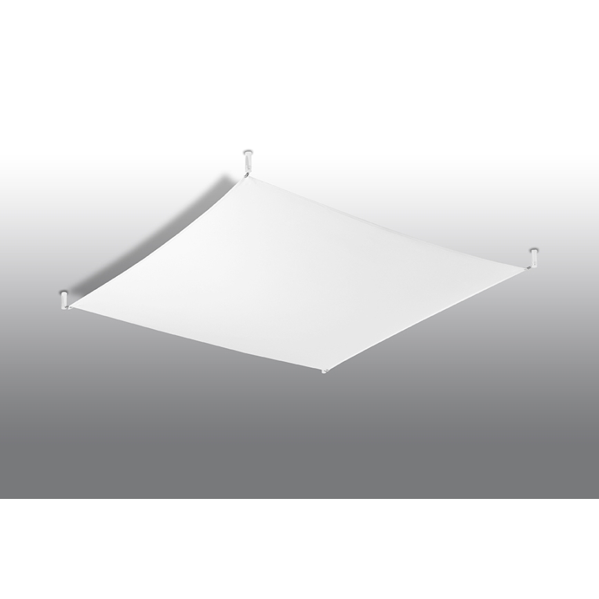 LED таванно осветително тяло LUNA 6xG13/8,5W/230V 14x14 см бяло