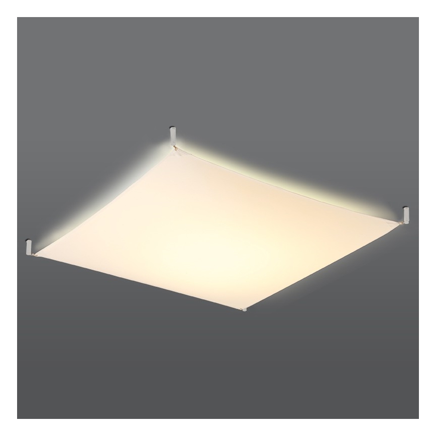 LED таванно осветително тяло LUNA 6xG13/8,5W/230V 140x140 см бяло