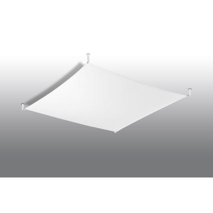 LED таванно осветително тяло LUNA 6xG13/8,5W/230V 140x140 см бяло