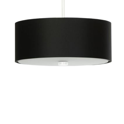 Пендел SKALA 3xE27/60W/230V Ø 30 см черен