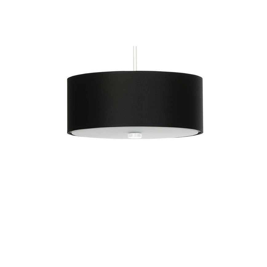 Пендел SKALA 3xE27/60W/230V Ø 30 см черен