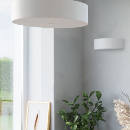 Плафон SKALA 3xE27/60W/230V Ø 30 см бял