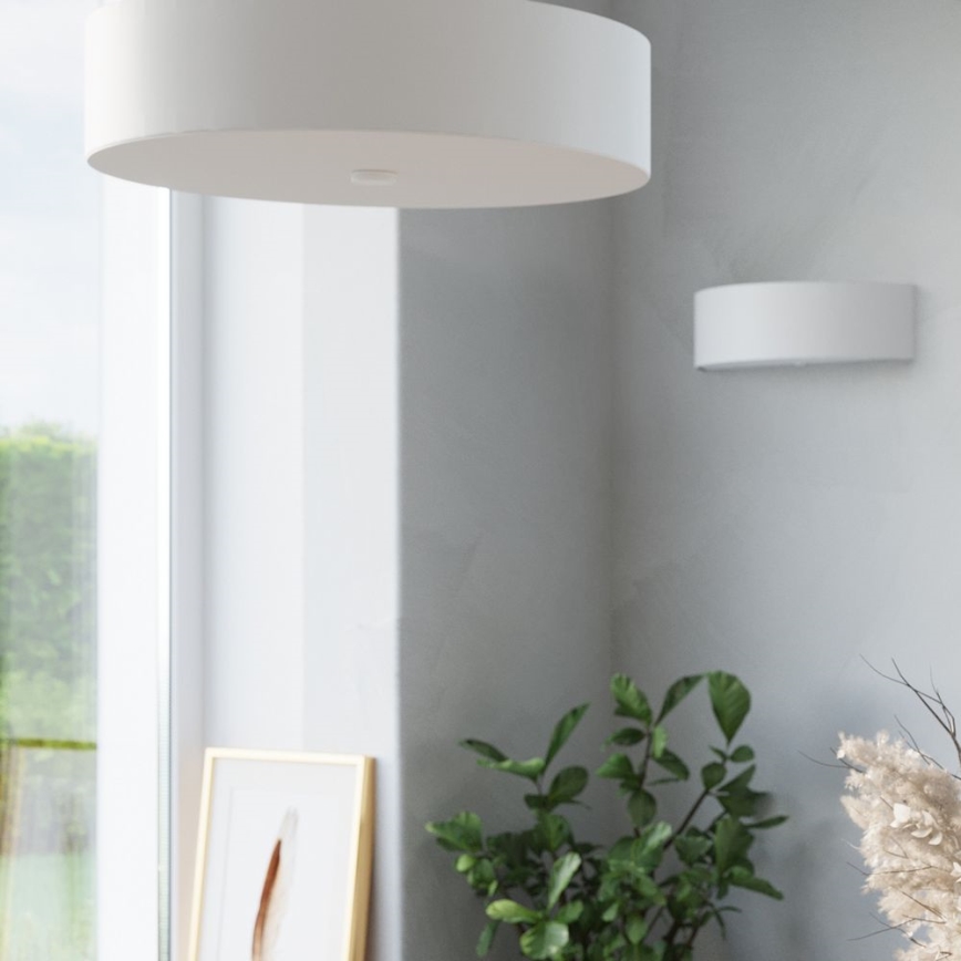 Плафон SKALA 3xE27/60W/230V Ø 30 см бял