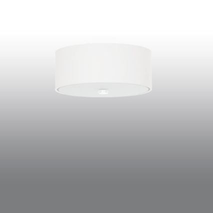 Плафон SKALA 3xE27/60W/230V Ø 30 см бял