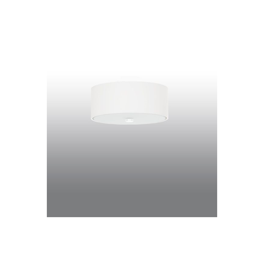 Плафон SKALA 3xE27/60W/230V Ø 30 см бял