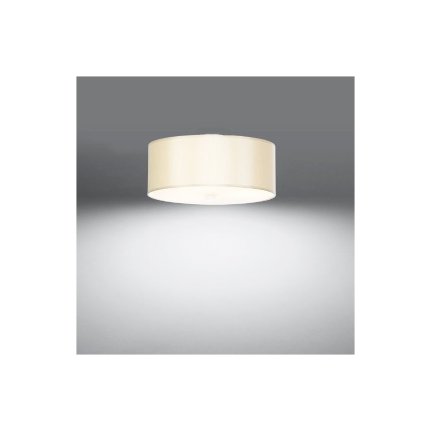 Плафон SKALA 3xE27/60W/230V Ø 30 см бял
