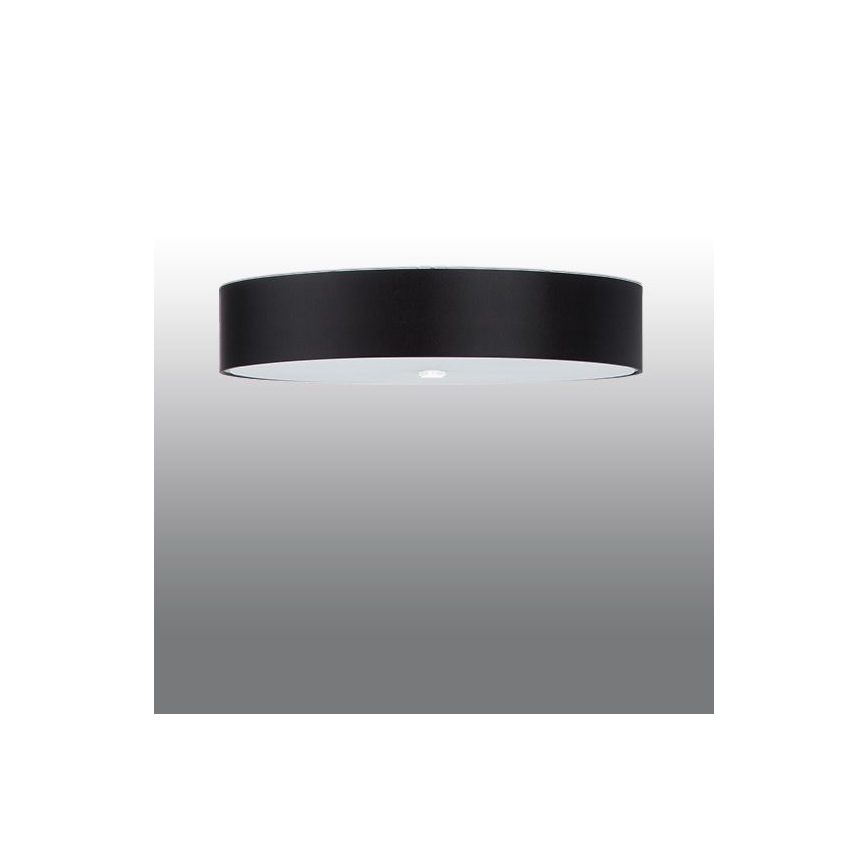 Лампа SKALA 6xE27/60W/230V ⌀ 70см черна