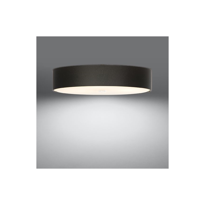 Лампа SKALA 6xE27/60W/230V ⌀ 70см черна