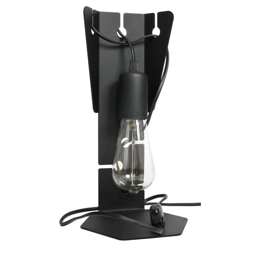 Настолна лампа ARBY 1xE27/60W/230V черна