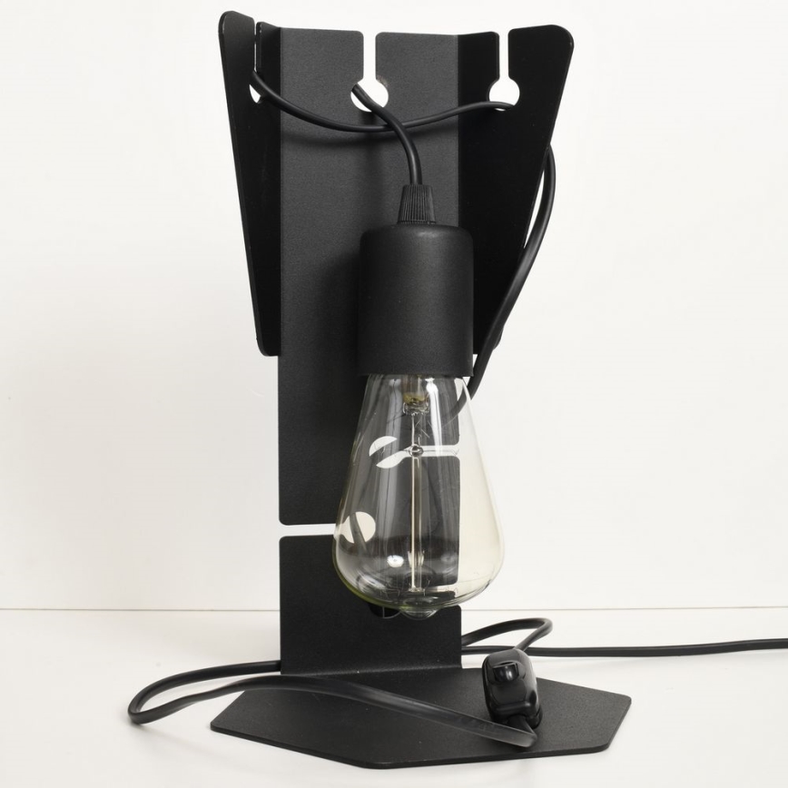 Настолна лампа ARBY 1xE27/60W/230V черна
