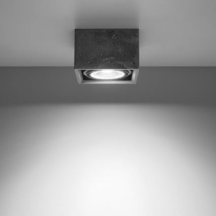 Плафон QUATRO AR111 1xGU10/40W/230V бетон