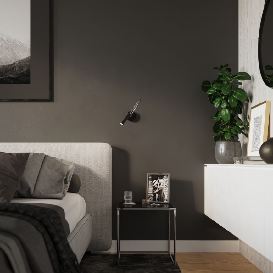 Гъвкав малко лампа AXIL 1xG9/12W/230V черен