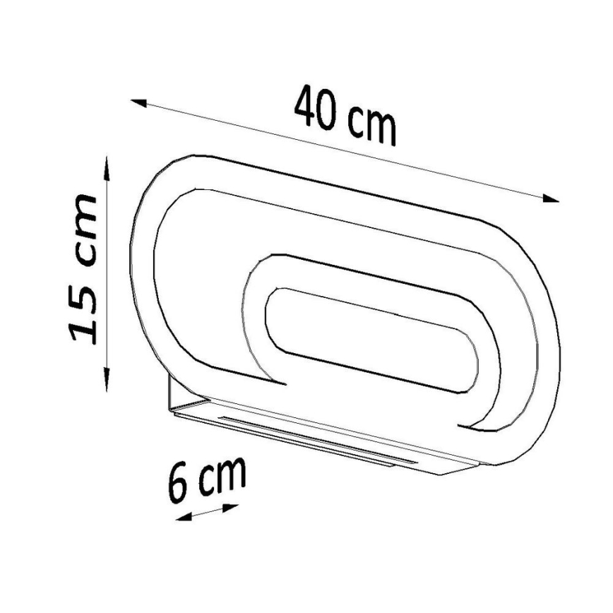 Аплик SACCON 2xG9/40W/230V