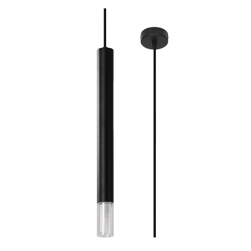 Висящ полилей VIZIER 1xG9/40W/230V черен