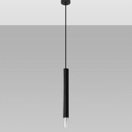 Висящ полилей VIZIER 1xG9/40W/230V черен
