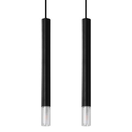 Висящ полилей VIZIER 2xG9/40W/230V черен