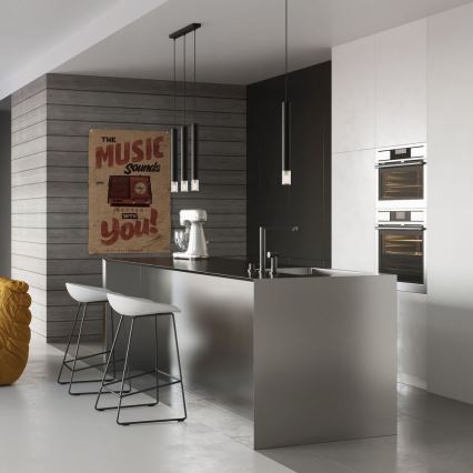 Висящ полилей VIZIER 2xG9/40W/230V черен