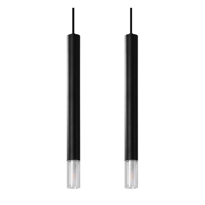 Висящ полилей VIZIER 2xG9/40W/230V черен