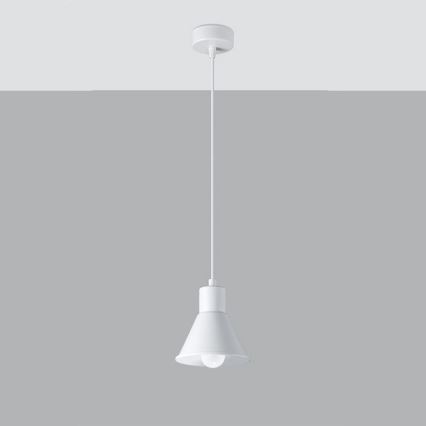 Висящ полилей TALEJA 1xE27/60W/230V бял