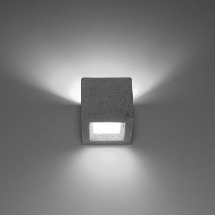 Аплик LEO 1xG9/40W/230V бетон
