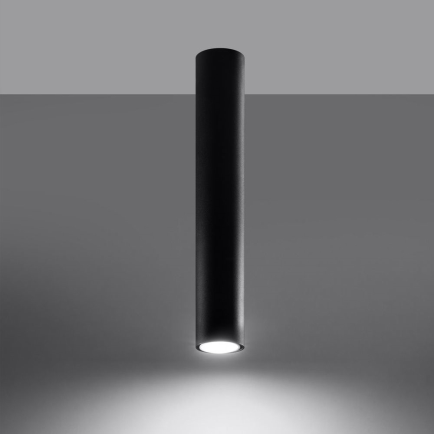 Спот LAGOS 1xGU10/10W/230V 40 см черен