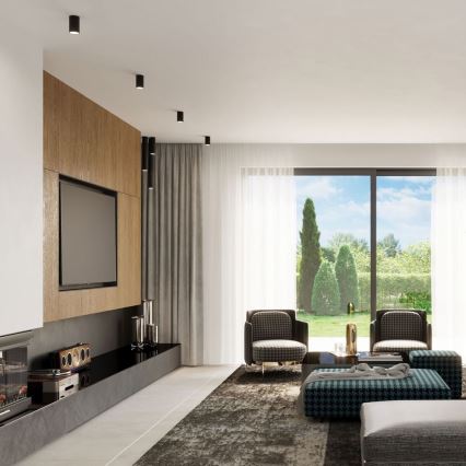 Спот LAGOS 1xGU10/10W/230V 60 см черен