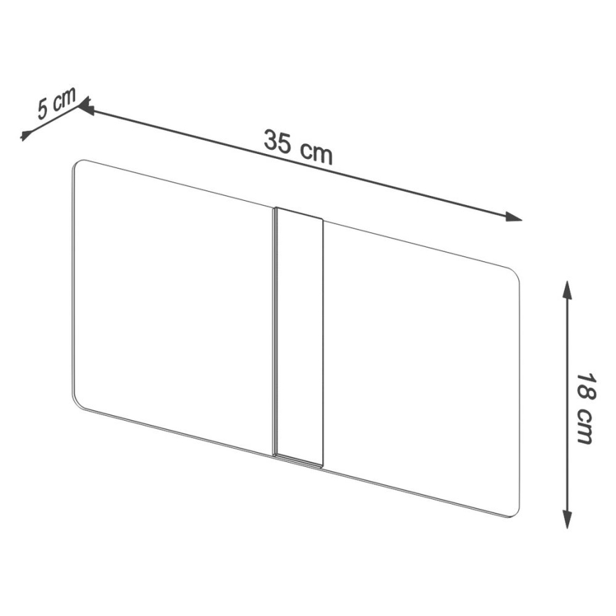 Аплик AZALIA 2xG9/40W/230V