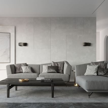 Аплик TILA 2xG9/40W/230V 40 cм черен