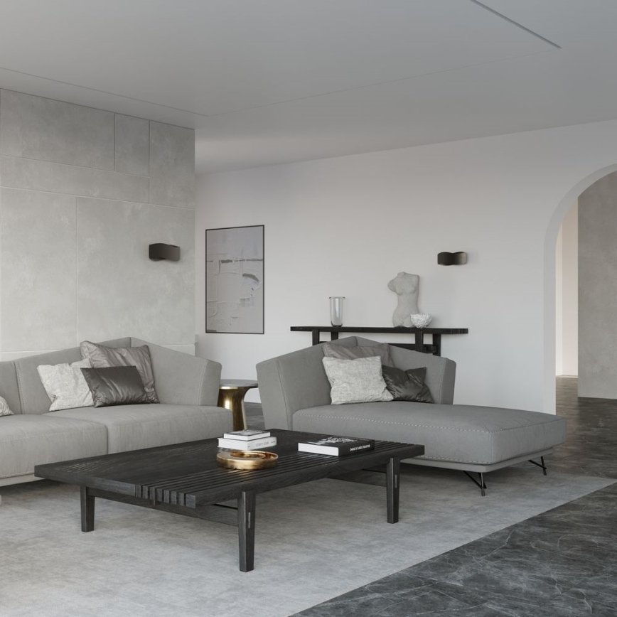 Аплик TILA 2xG9/40W/230V 40 cм черен