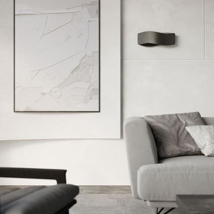 Аплик TILA 2xG9/40W/230V 40 cм черен