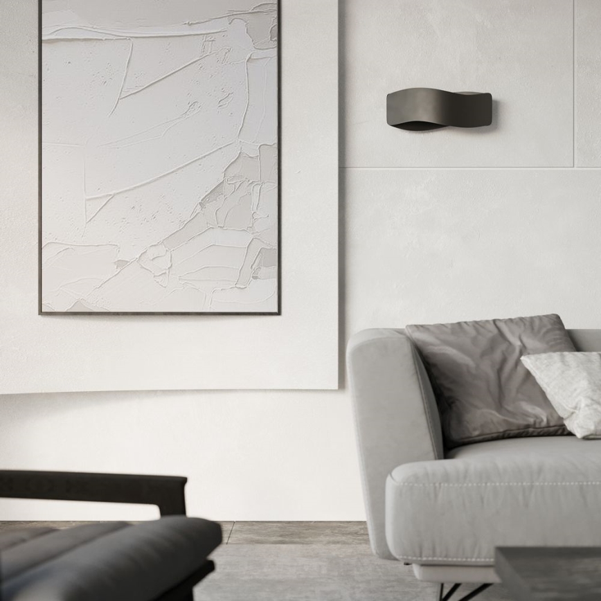 Аплик TILA 2xG9/40W/230V 40 cм черен