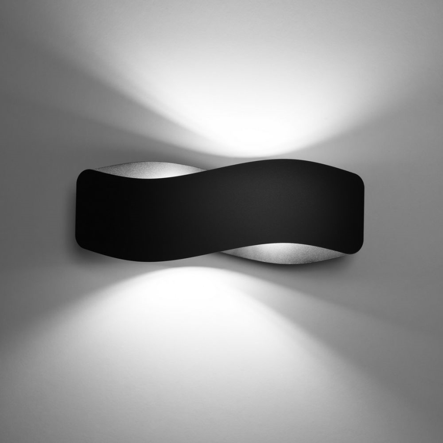 Аплик TILA 2xG9/40W/230V 40 cм черен