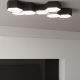 Лампа SUNDE 2xE27/60W/230V 15,5 cм черна