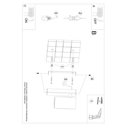 Аплик UTTI 1xGU10/40W/230V бял