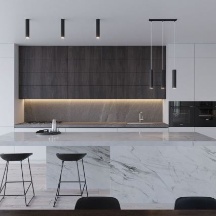 Пендел LAGOS 3xGU10/10W/230V черен