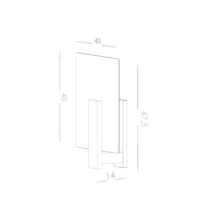 Плафон LAPPO 2xE27/15W/230V венге