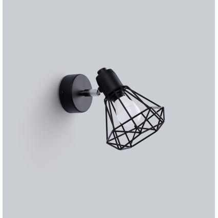 Стенен спот ARTEMIS 1xE14/40W/230V черен