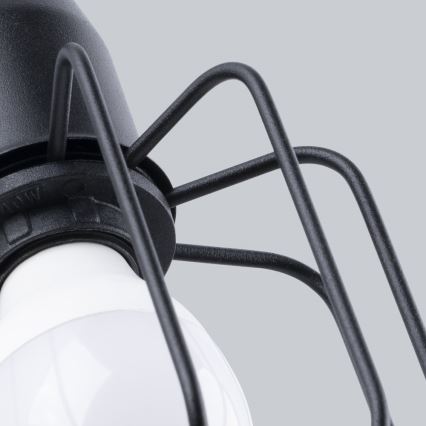 Аплик BELUCI 1xE14/40W/230V черен