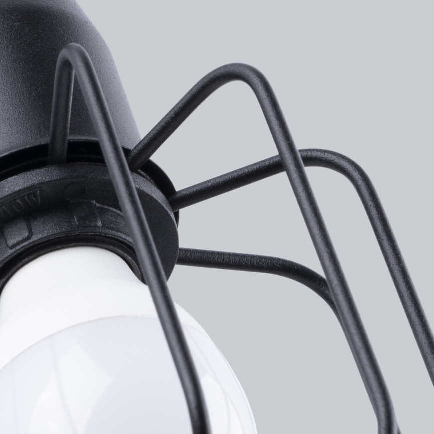 Аплик BELUCI 1xE14/40W/230V черен