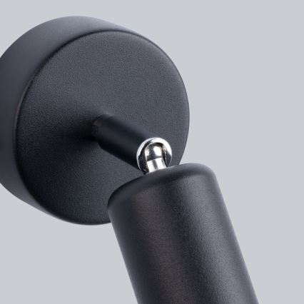 Стенен спот FORNES 1xE27/60W/230V черен