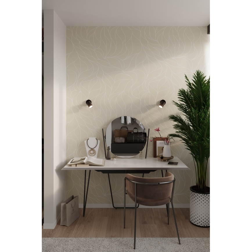 Стенен спот LEMMI 1xGU10/40W/230V черен