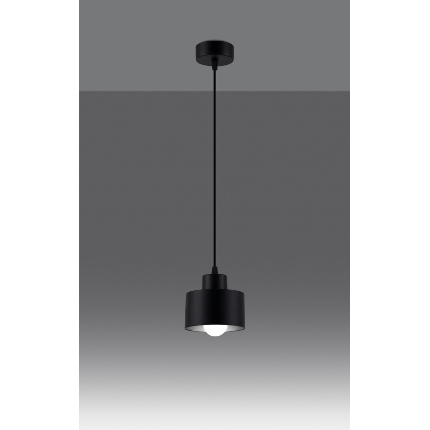 Пендел SAVAR 1xE27/60W/230V черен