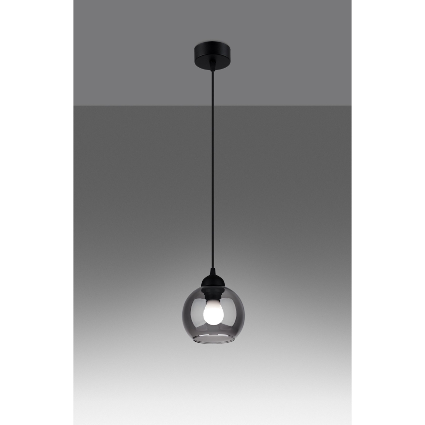 Пендел ALINO 1xE27/60W/230V черен