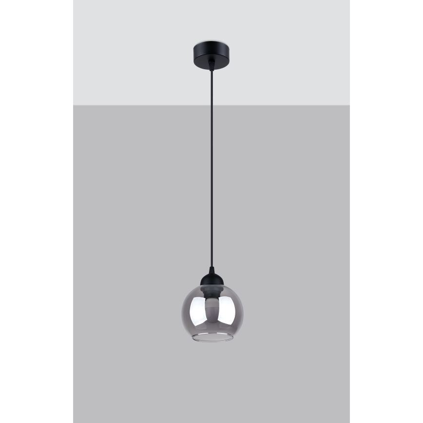 Пендел ALINO 1xE27/60W/230V черен