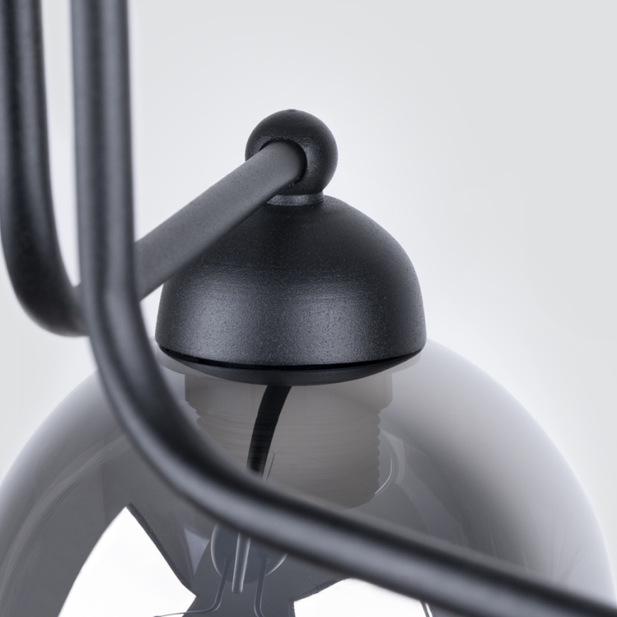 Полилей FILLAN 3xE27/60W/230V черен