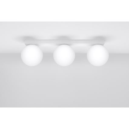 Плафониера YOLI 3xG9/12W/230V бял